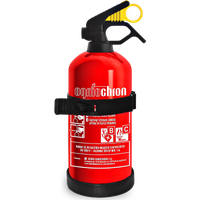 GAŚNICA SAMOCHODOWA PROSZKOWA 1 KG Z WIESZAKIEM UCHWYT OGNIOCHRON BHP