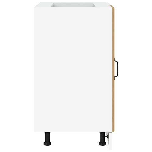 Szafka dolna zlewu Lyon z drewna litego dąb artisan na Arena.pl