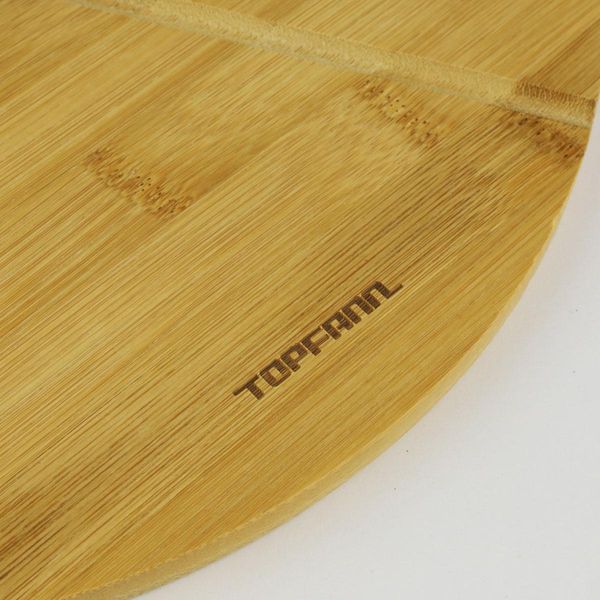 Deska bambusowa z nożem do pizzy TOPFANN 32x1,2 cm na Arena.pl