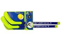 ZIELONY ZESTAW  DLA DZIECI   KIJE I PIŁKA W KOMPLECIE