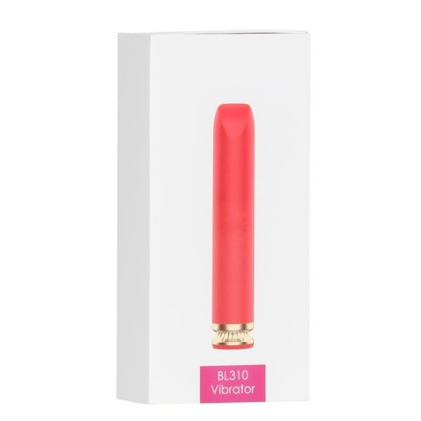 Mini Wibrator Silikonowy B-Series Fox 13 Cm, Czerwony zdjęcie 1