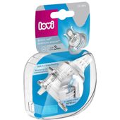 LOVI Smoczek dynamiczny do butelki wolny 3m+ 2 sztuki ORG OPAK