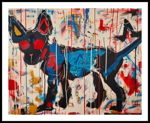 Plakat 76x60,5cm Miejski Pies na Arena.pl