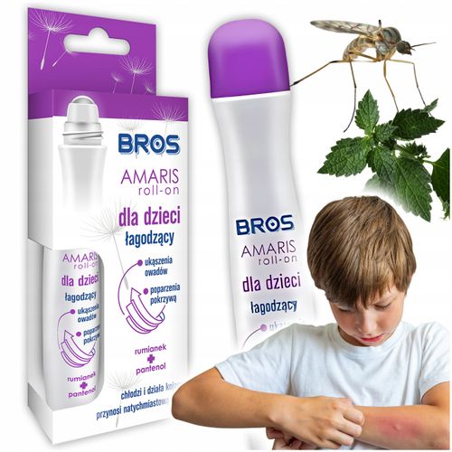bros - amaris - roll-on dla dzieci łagodzący ukąszenia 15ml na Arena.pl