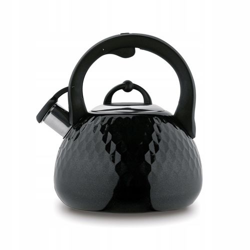 CZAJNIK na GAZ INDUKCJA Czarny z Gwizdkiem Konighoffer Malcolm 2,5 l na Arena.pl