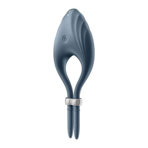 pierścień erekcyjny duelist ring vibrator dark blue satisfyer na Arena.pl