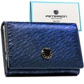 portfel damski skóra+pu ptn px30-cnf-5532 blue