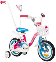 Rower 12 KARBON MIMI Różowy Polski dziecięcy