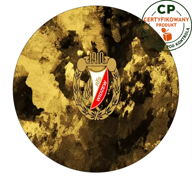 Opłatek na tort Widzew Łódź zdjęcie 1