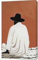 Obraz 60x100cm Rozmyślania w Oddali