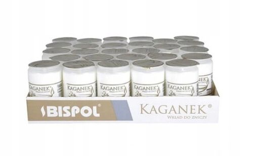 Wkłady do zniczy Bispol Kaganek K4 4dni 24 szt na Arena.pl