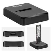 Stacja dokująca dysków NVME M2 (Mkey+ B+Mkey) USB typu C aluminiowa Rebel