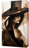 Obraz 40x70cm Skrywająca się Tajemniczość