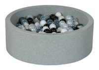 Suchy basen dla dziecka z piłeczkami 300szt RÓŻNE KOLORY PIŁEK MEGA ZESTAW