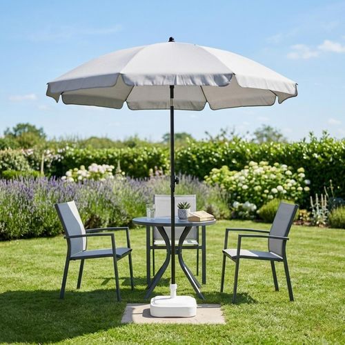 PARASOL OGRODOWY 185CM POPIELATY na Arena.pl