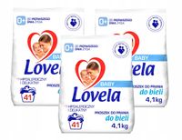 2X Lovela Baby hipoalergiczny proszek do prania biel dla niemowląt 4,1kg