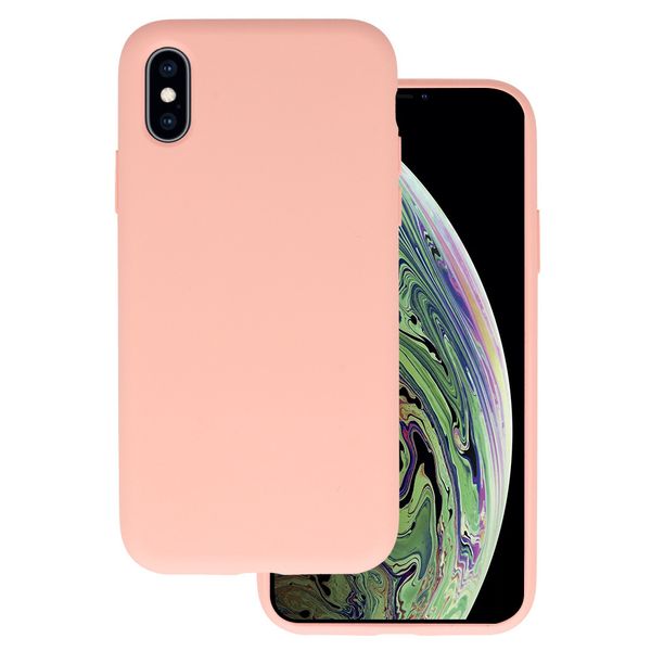Silicone Lite Case do Iphone X/XS brzoskwiniowy zdjęcie 1