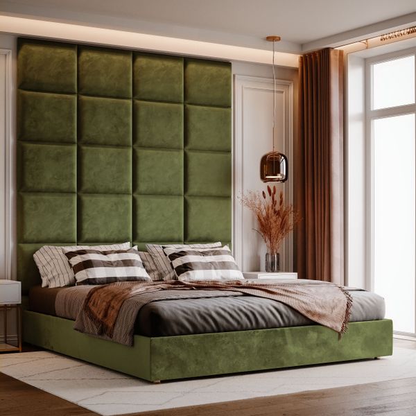 PANELE ŚCIENNE TAPICEROWANE 60cm x 40cm MAGIC VELVET 2295 zdjęcie 5