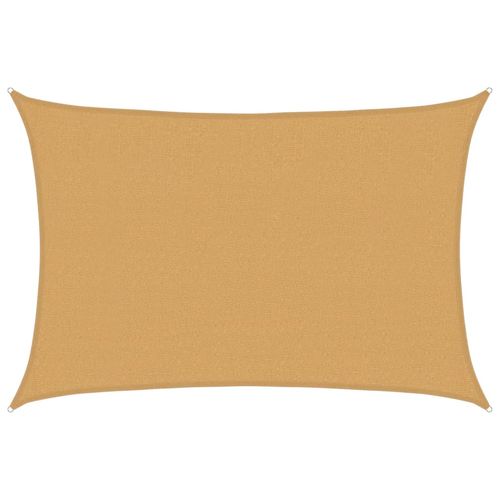 Żagiel przeciwsłoneczny, 160 g/m², piaskowy, 2,5x4 m, HDPE na Arena.pl