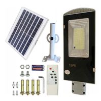 2 x Lampa solarna ogrodowa / uliczna na słup 50W 100 LED RC-K-1327