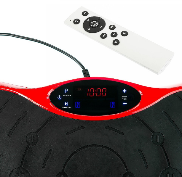 PLATFORMA WIBRACYJNA VIBRO SLIM SHAPER MASAŻER CZERWONY zdjęcie 6
