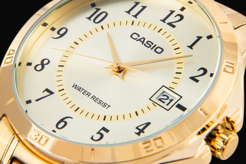 zegarek męski casio mtp-v004g-9budf + box zdjęcie 4