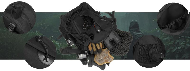 plecak pnt bl076-8083 black zdjęcie 5