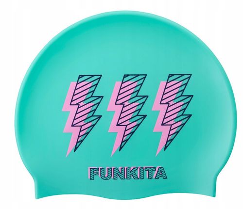 Czepek pływacki na basen uniwersalny unisex Funkita Zip Zap na Arena.pl