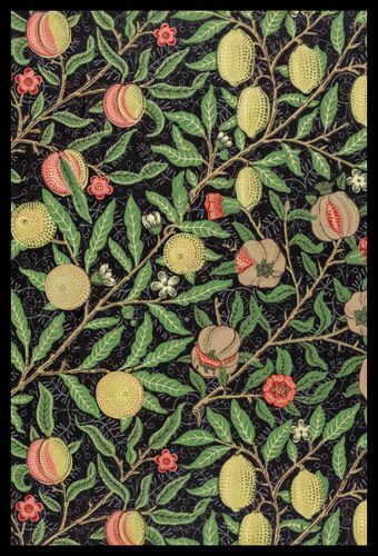 Plakat 40x60cm Fruit Pattern, William Morris Vintage do Salonu na Arena.pl