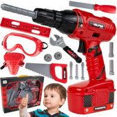 Zestaw Majsterkowicza Narzędzia do Zabawy z Wiertarką
