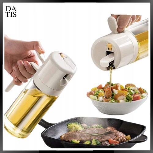 DOZOWNIK DO OLEJU OLIWY OCTU BUTELKA SZKLANA SPRAY SPRYSKIWACZ 550 ml na Arena.pl