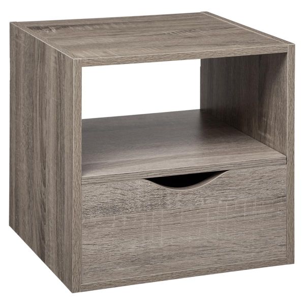 Szuflada + półka do regału Kali szara zdjęcie 2