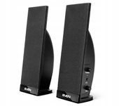 Głośniki komputerowe 2.0 Sven 230 4W Czarne 100 Hz - 20 kHz 2x2W