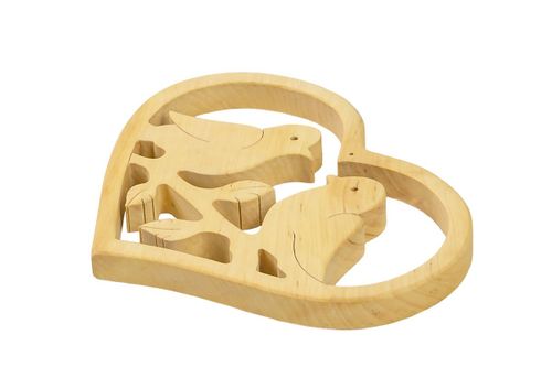 Serce z gołąbkami na Arena.pl