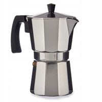 KAWIARKA ALUMINIOWA Z UCHWYTEM 150 ml ZAPARZACZ DO KAWY NA 3 ESPRESSO
