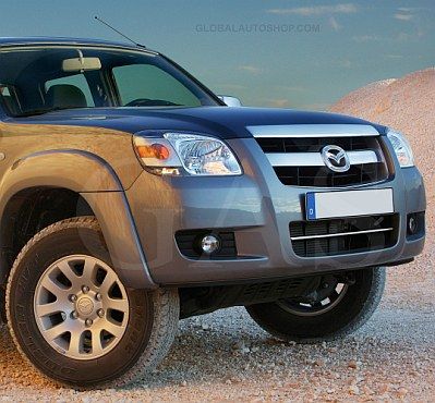 Mazda BT50 -Chromowane Listwy Grill Chrom Atrapy Zderzaka Tuning na Arena.pl