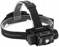 LATARKA CZOŁOWA LED CZOŁÓWKA AKUMULATOROWA 1200 lm 4000mAh USB