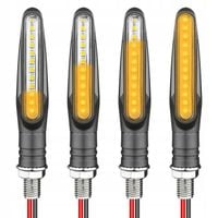 4x PŁYWAJĄCE DYNAMICZNE KIERUNKOWSKAZY MOTOCYKL QUAD SKUTER MOTOR CROSS