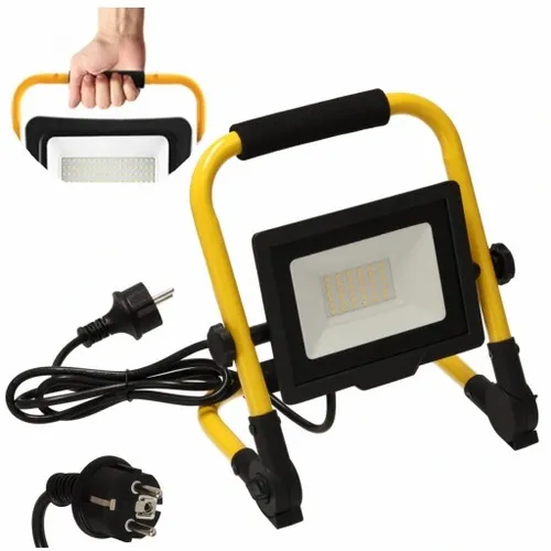 HALOGEN LED 50W Roboczy Budowlany IP65 z Uchwytem na Arena.pl