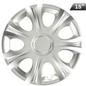 Kołpaki Impulse silver 15", 4 szt.