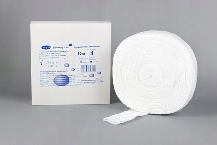 Elastyczna siatka opatrunkowa 10m – rozm. 4 (KOLANO, PODUDZIE ITP.) zdjęcie 3