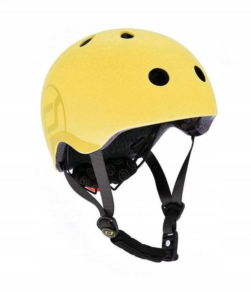 Kask rowerowy dziecięcy na hulajnogę Scoot and Ride, rozm. S-M, 3 lata+ zdjęcie 1