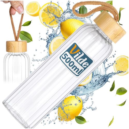 Butelka na wodę szklana 500 ml na Arena.pl