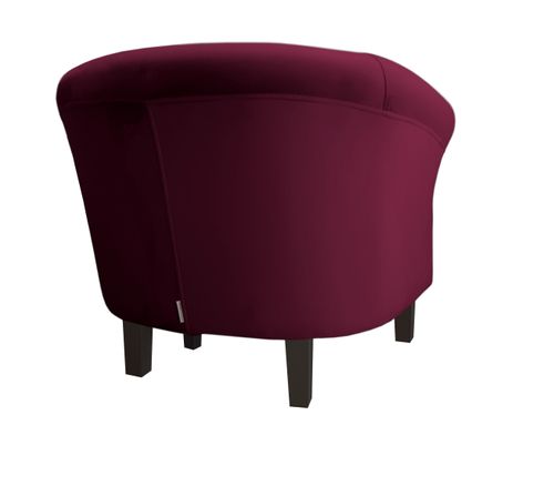 Fotel Milo nogi venge śliwka MG02 na Arena.pl