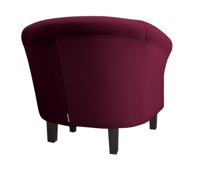 Fotel Milo nogi venge śliwka MG02 zdjęcie 4