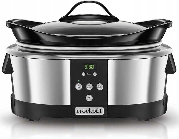 CrockPot Wolnowar 5,7l cyfrowy timer multicooker zdjęcie 1