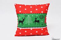 Poduszka świąteczna, ozdobna poduszka na święta renifery