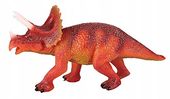 Figurka dinozaur Triceratops DLA DZIECI 20 CM + KOŚĆ DINOZAURA
