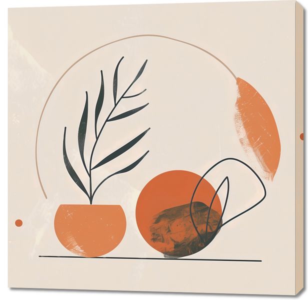 Obraz 100x100cm Tonacja Pasteli zdjęcie 1