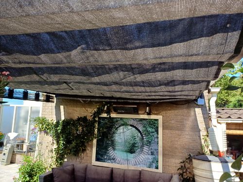 ROLETA RZYMSKA PRZECIWSŁONECZNA MARKIZA ZWIJANA NA WYMIAR Z TKANINY HDPE na Arena.pl